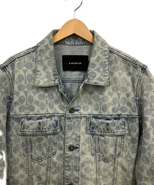 Coach Denim Shirt Denim Jacket Good Condition size L