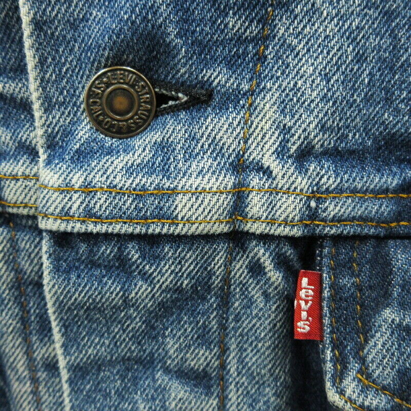 Levi's Denim Jacket 70411 0816 80S Blue Size Unknown F093