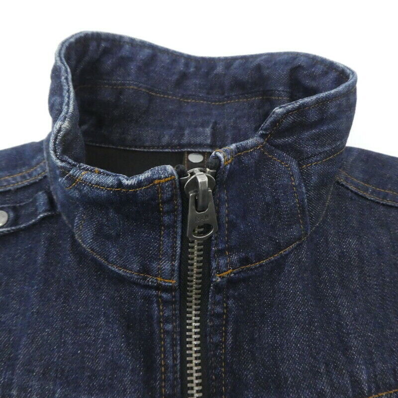 G-Star Raw Arc Zip 3D Slim Jkt Denim Jacket Indigo Size XS F094