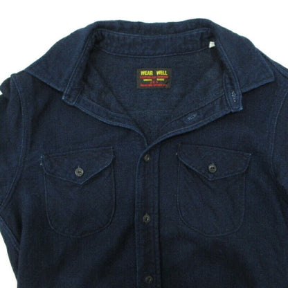 Wearwell Denim Jacket Navy Size 3 F093