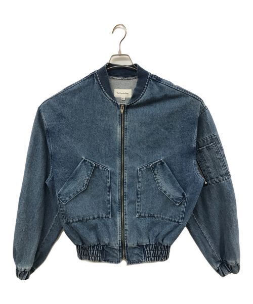 The Frankie Shop Denim Bomber Jacket Denim Jacket Good Condition