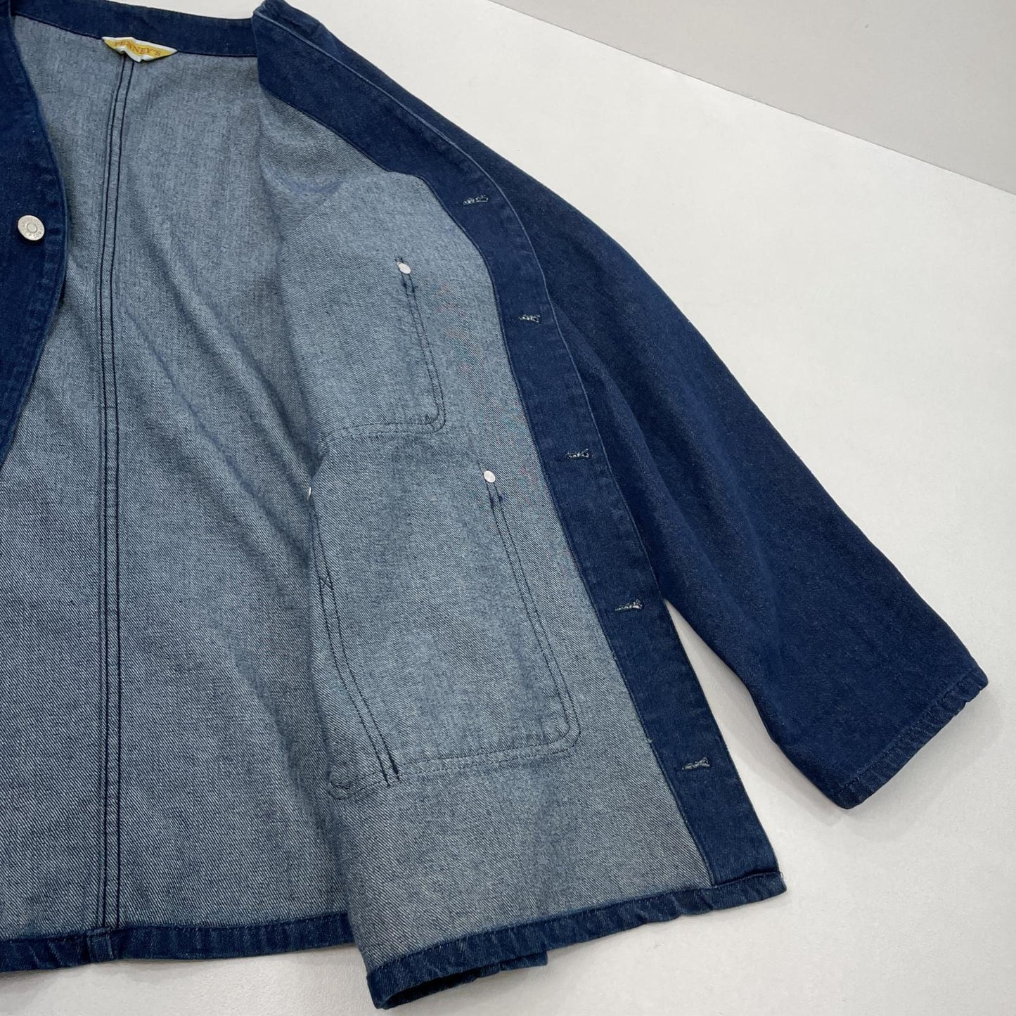 Penney'S No Color Denim Jacket S23-Gr-12 Blue