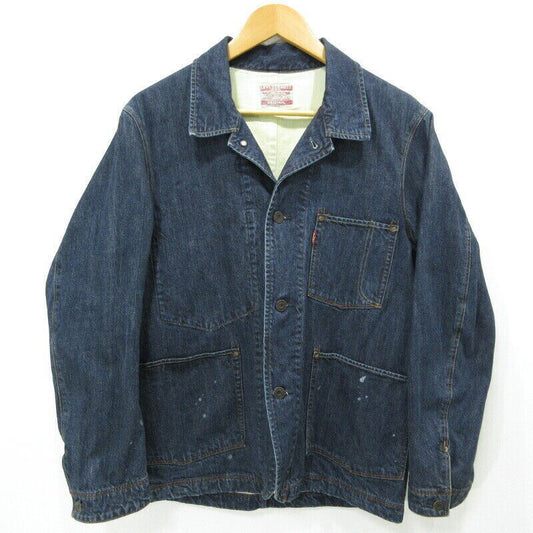 Levi's Denim Jacket Sack Coat 70518-0001 Blue Size M F093