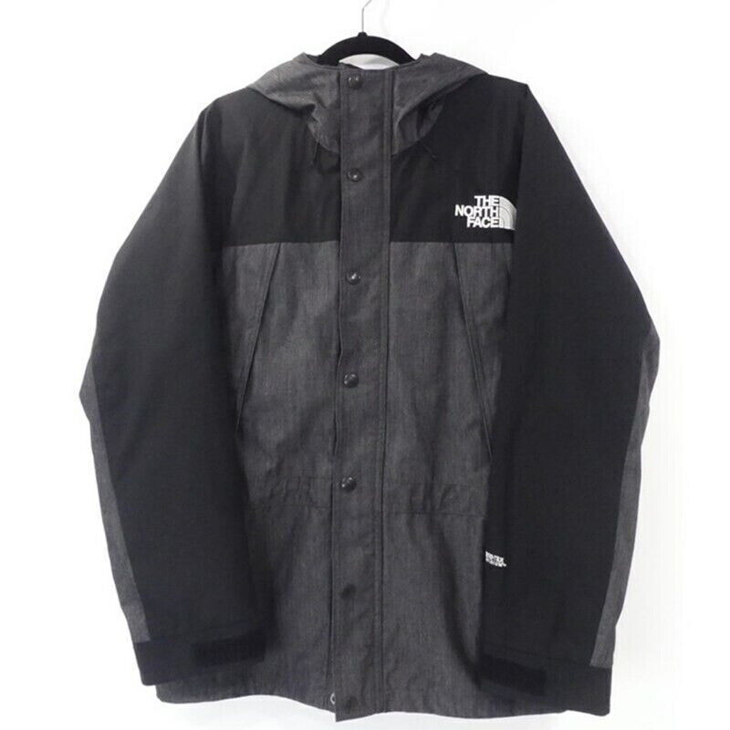 The North Face Mountain Light Denim Jacket Parka Np12032 Black