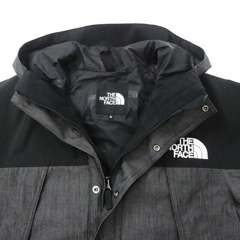 The North Face Mountain Light Denim Jacket Parka Np12032 Black