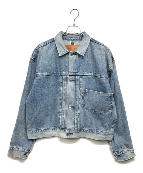 Levi's X Beams Super Wide Trucker Jacket Light Indigo Denim Jacket