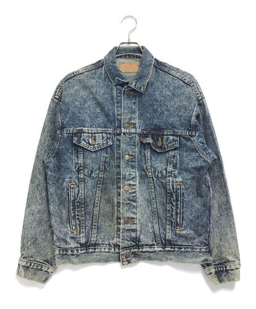 Levi's Chemical Wash Denim Jacket Size M 70507-0227 Good Condition