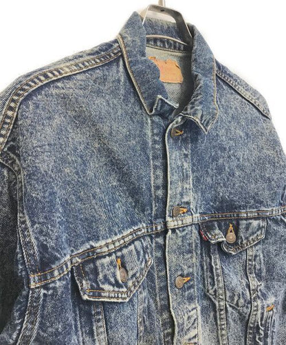 Levi's Chemical Wash Denim Jacket Size M 70507-0227 Good Condition