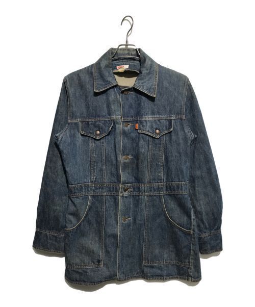 Levis Bush Denim Jacket Indigo Men Size M Good Condition