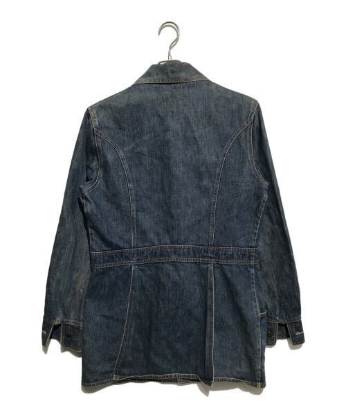 Levis Bush Denim Jacket Indigo Men Size M Good Condition