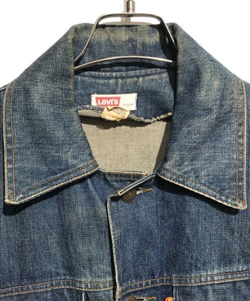 Levis Bush Denim Jacket Indigo Men Size M Good Condition