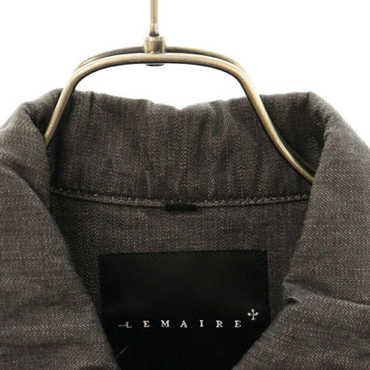 Lemaire Size 2 Pocket Zip Up Denim Jacket Gray Condition B Color Online Limited