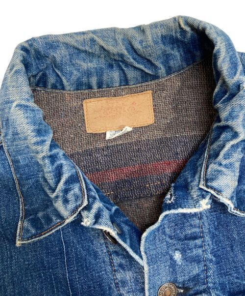 Levi's Blanket Lined Denim Jacket SIze about XL 70505-0317 Good Condition