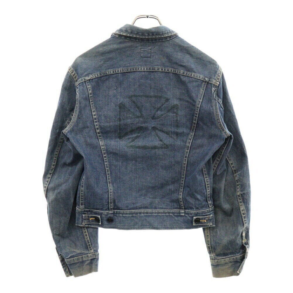 Lee Size 36 60S 101-J G Jean Denim Jacket Indigo Condition B Color Blue Store Br