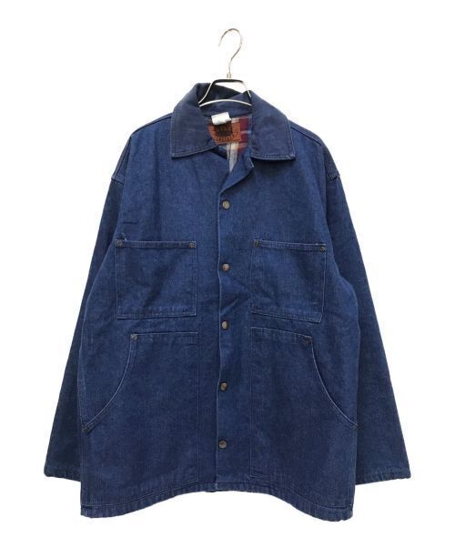 Nana Industrial Strength Lined Blanket Coverall Denim Jacket  size L