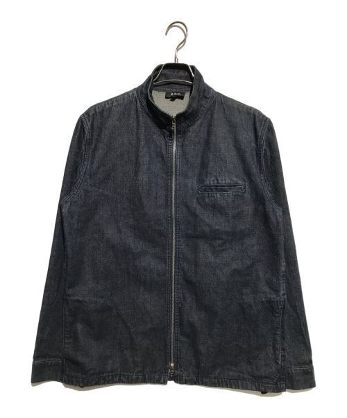 A.P.C. Stand Collar Denim Jacket Denim Jacket Good Condition