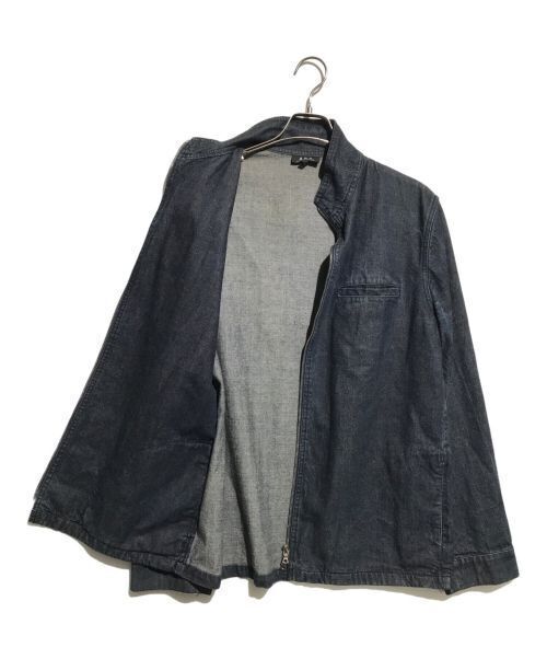 A.P.C. Stand Collar Denim Jacket Denim Jacket Good Condition