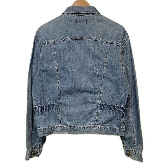 45rpm Denim Jacket G Jean Outerwear Cotton Plain Zip Up Front Pocket Made In Jap