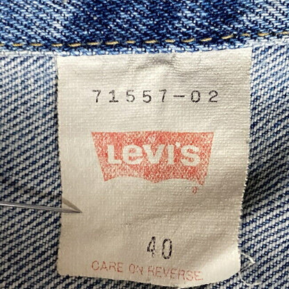 Levi's Denim Jacket 90's Vintage 3Rd 557Xx Reprint Made In 96 Engraved J09 Red T