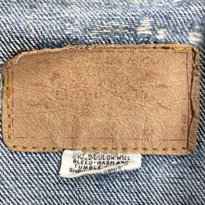 Levi's Denim Jacket 70's Vintage Engraved 529 G Outerwear Plain Red Tab Big E Am