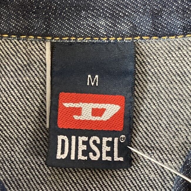 Diesel Denim Jacket G Jean Outerwear Cotton Plain Full Button One Point Brand Lo