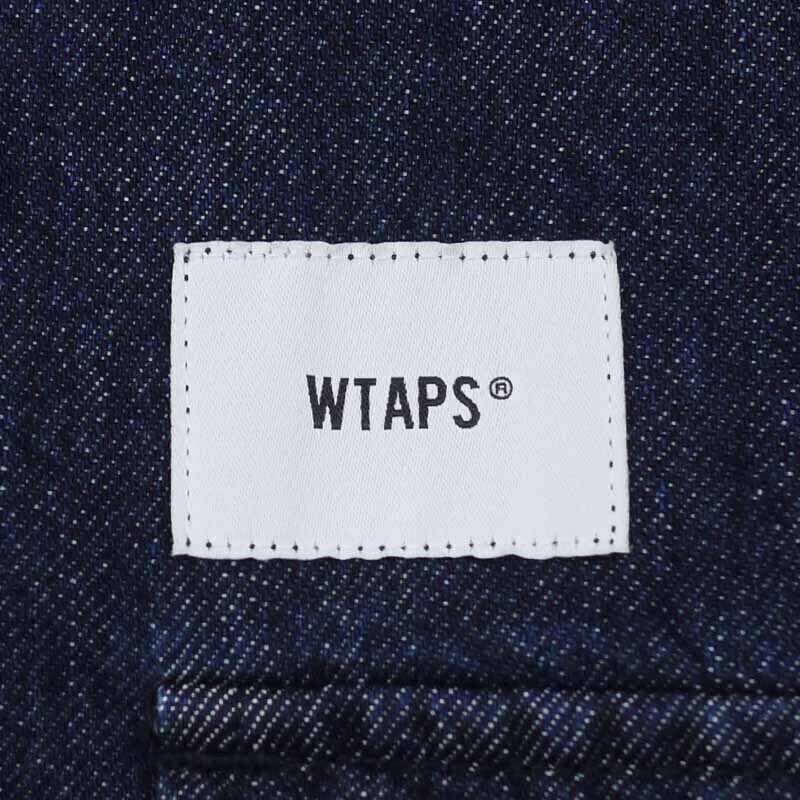 Wtaps Double Taps Jmod / Ls Cotton. Denim. Pasthg Back Print Denim Jacket Jungle