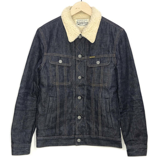 Wackomaria Back Boa Denim Jacket Indigo Size S