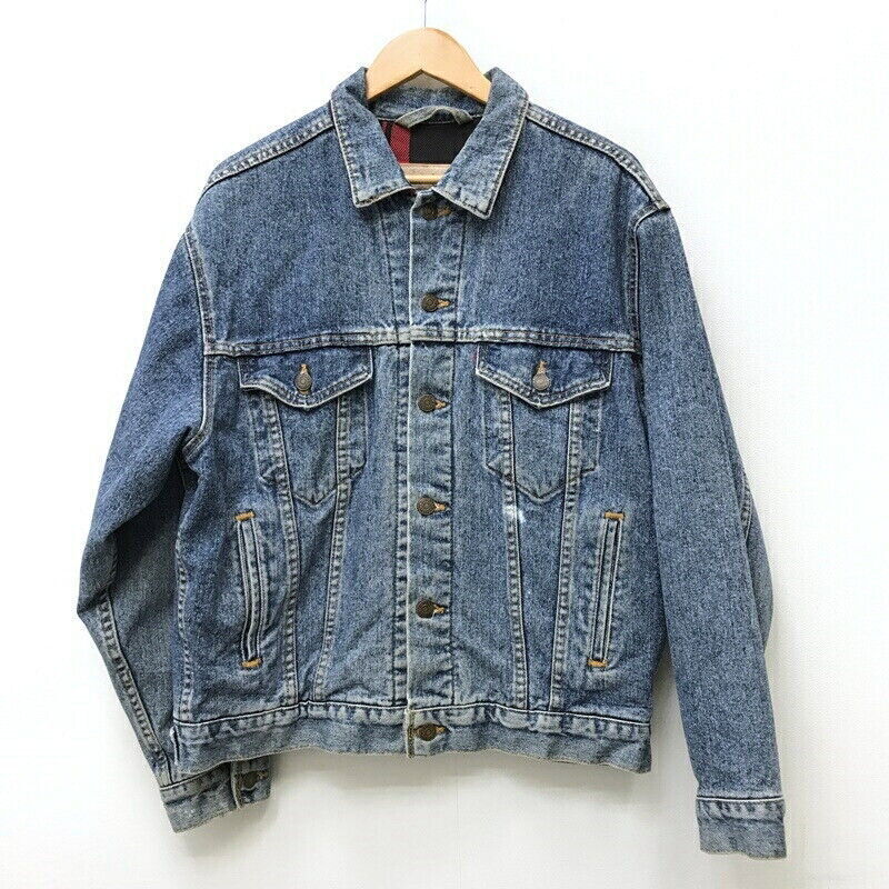 Levi's Denim Jacket Size - Color Indigo 90S Lot 70427 / American Casual F093