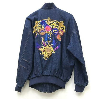 Lancel Denim Jacket Size - Color Indigo / Import F094