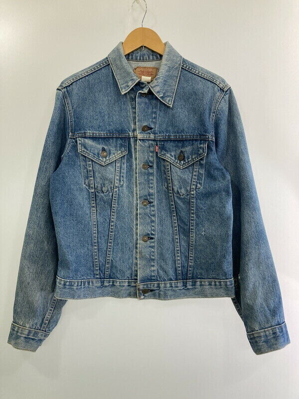 Men's Levi's Made In Usa Small E 71205-0217 70S 4Th Denim Jacket Long 70