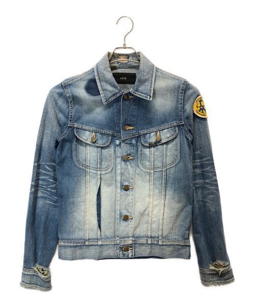 AKM × LEE Patch Denim Jacket Denim Jacket Size M 95796