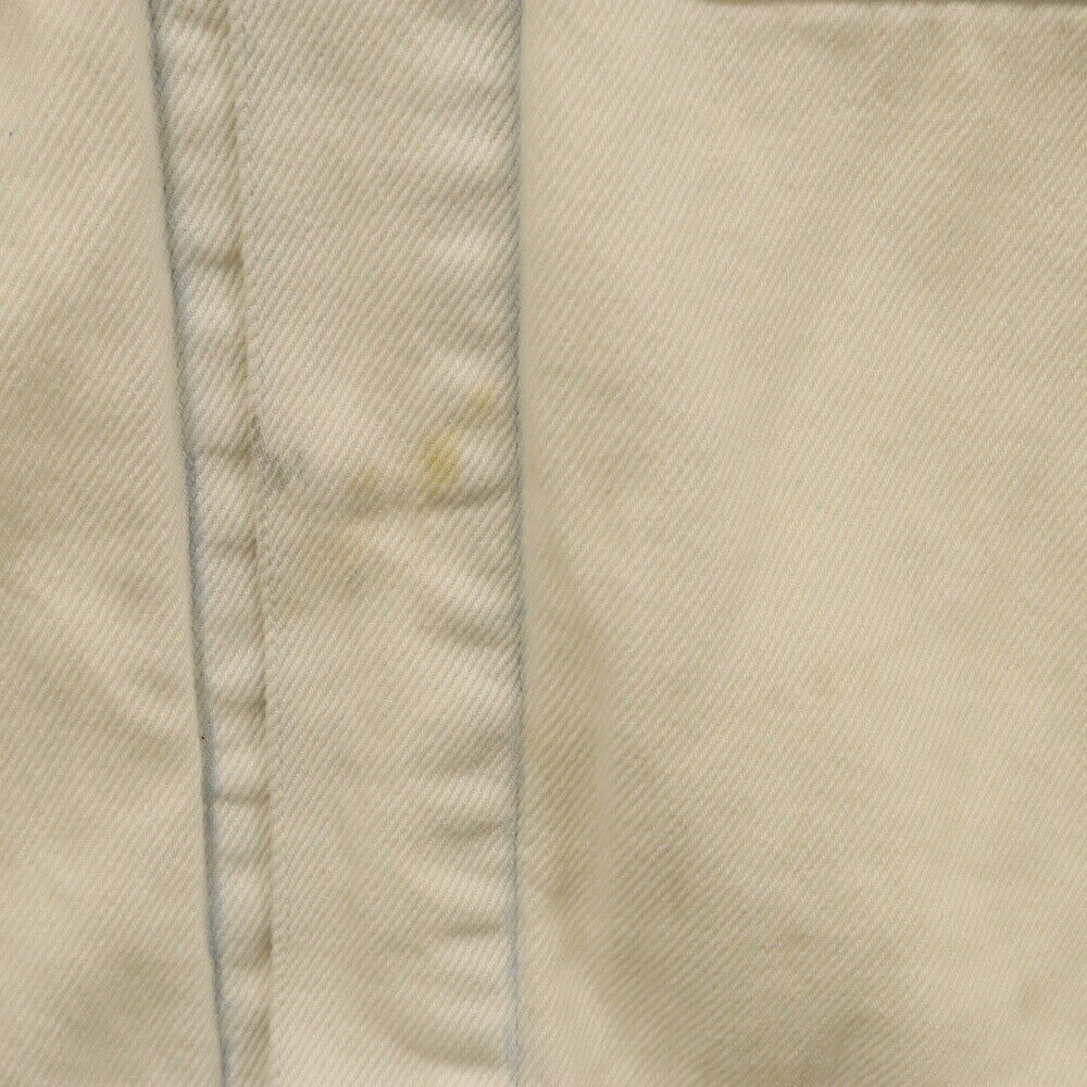 Yoke Size 2 21SS Detachable Pocket Denim Jacket White