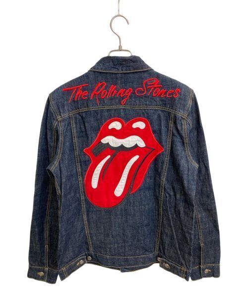 The Rolling Stones Back Patch Denim Jacket Denim Jacket Good Condition