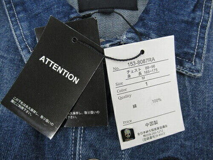 Rat Roen/Rat Roen Denim Jacket 153-8087Ra Indigo With Tag Size M