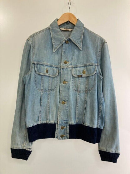 Men's Lee Set Usa 70S Rib Denim Jacket Outer Size Unknown Color Indigo