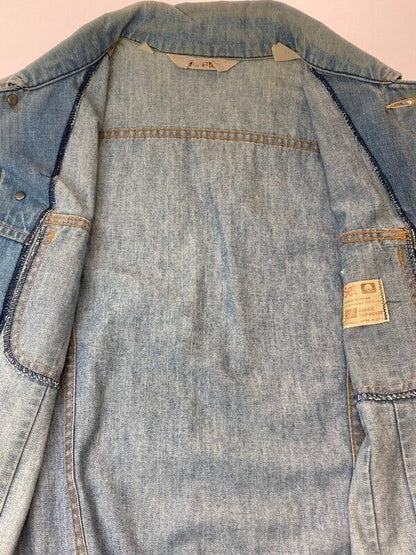 Men's Lee Set Usa 70S Rib Denim Jacket Outer Size Unknown Color Indigo