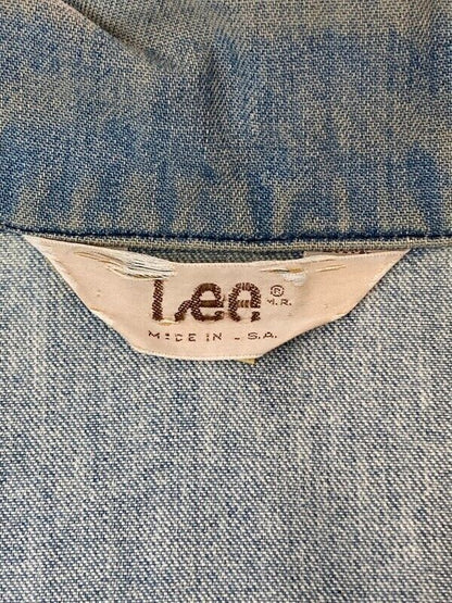 Men's Lee Set Usa 70S Rib Denim Jacket Outer Size Unknown Color Indigo