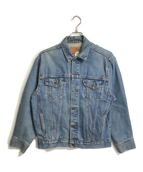 Levis Type 4th Denim Jacket Blue Cotton Men Size L Good Condition