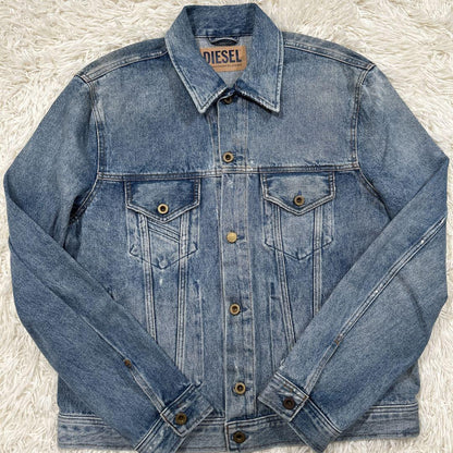 Diesel Denim Jacket Cotton Men Size XL Rare Excellent Condition