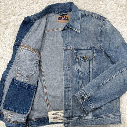 Diesel Denim Jacket Cotton Men Size XL Rare Excellent Condition