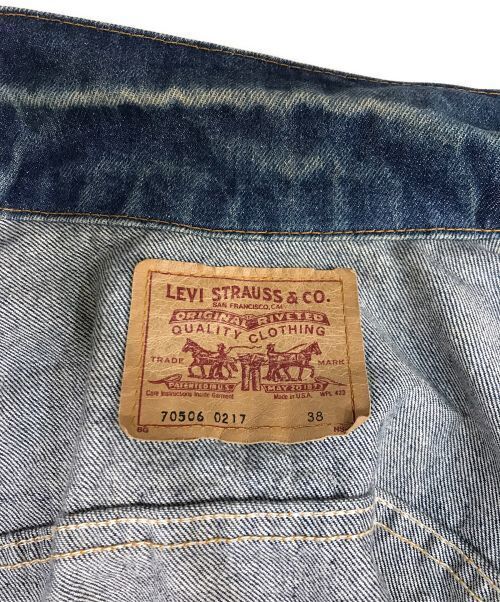 Levi's Denim Jacket 70506-0217 90S Denim Jacket Good Condition