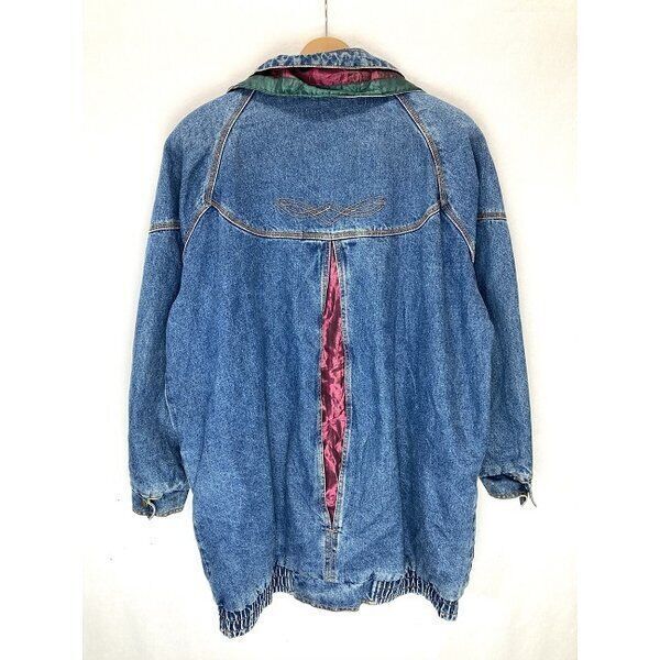 Current Seen Denim Jacket Cotton Raglan Long Jumper Native Old Clothes