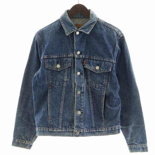 Levi's 80S 70651-0217 Denim Jacket G Jean Trucker Button Back 10 M Blue Gy09 /Mw