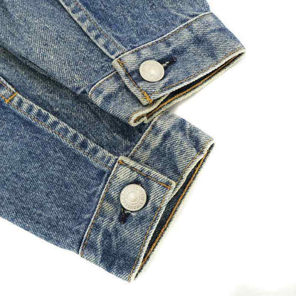 Levi's 80S 70651-0217 Denim Jacket G Jean Trucker Button Back 10 M Blue Gy09 /Mw