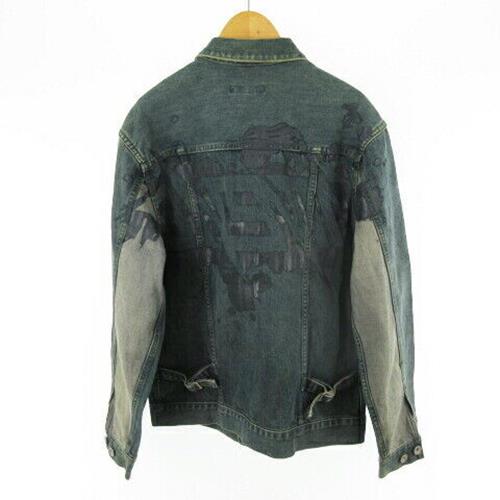 Balancewear Design Balanceweardesign 00 S Sentinel Denim Jacket G Jean Paint Ind