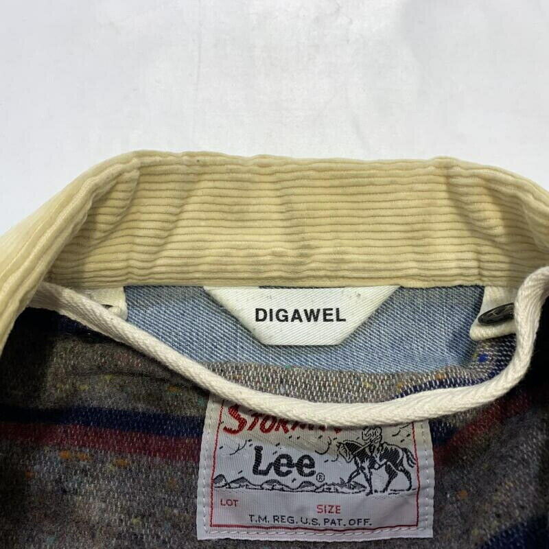 Digawel Lee Denim Jacket With Blanket M Storm Rider Lb0347 Lbm-4453 19