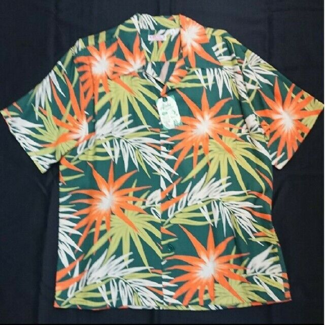 [SUN SURF] Hawaiian Shirt Bamboo SS32150 Size L New with Tag