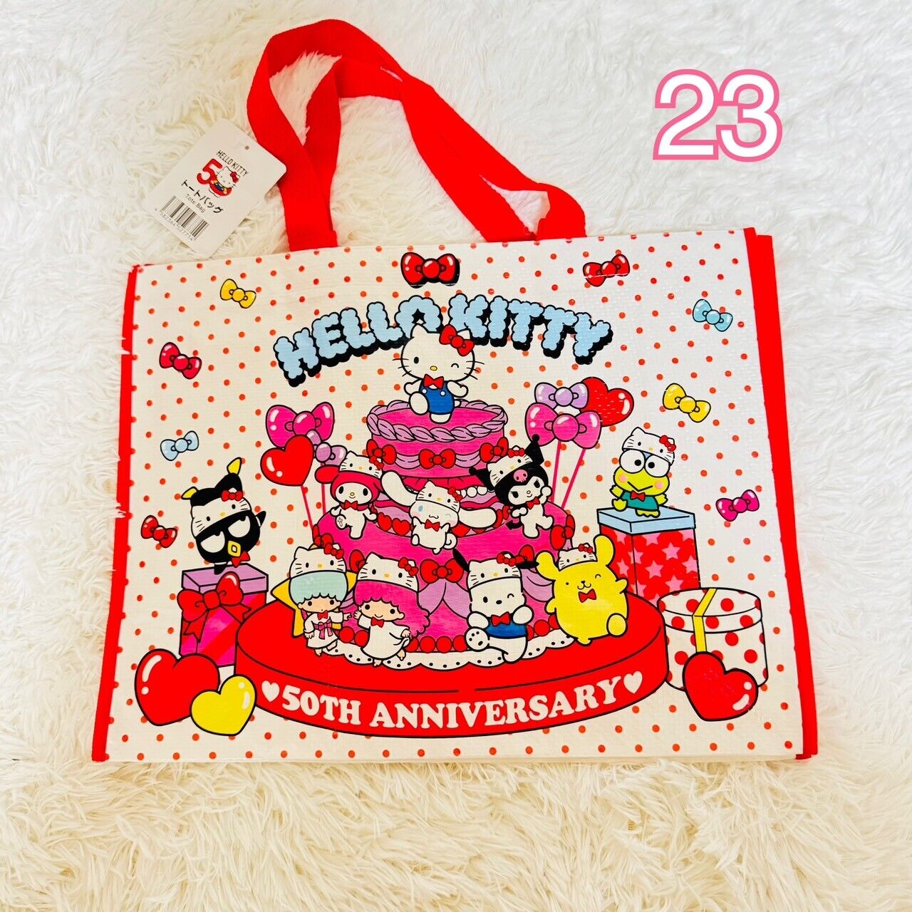 Sanrio Hello Kitty 50th  Anniversary Goods You can Coose Pouch Totebag other