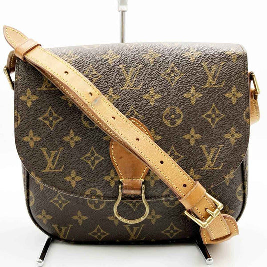 Louis Vuitton Saint-Cloud Gm Monogram Shoulder Bag Crossbody Brown