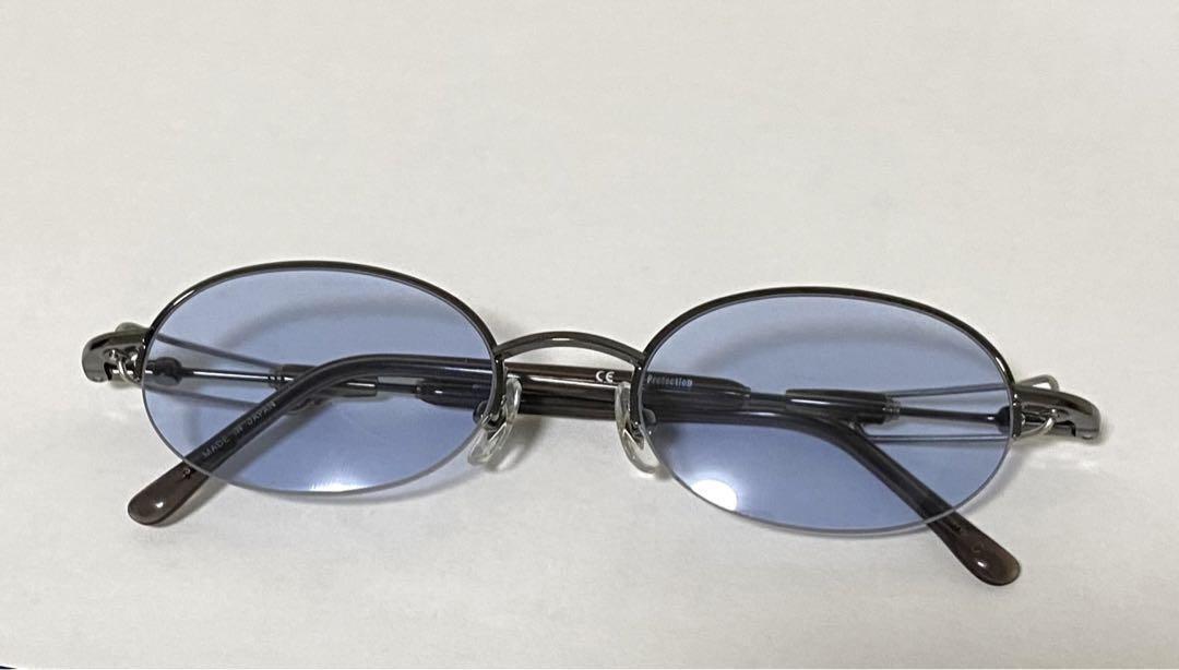 Jean Paul Gaultier 90s Vintage Interlocking Temple Sunglasses Near Mint